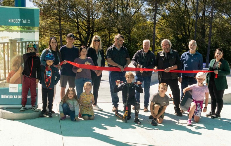 Kingsey Falls inaugure officiellement son tout nouveau skatepark
