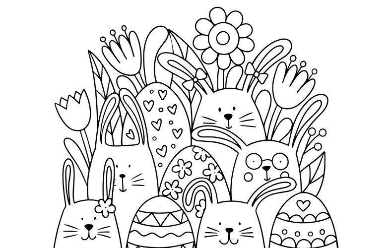 Concours de coloriage de Pâques