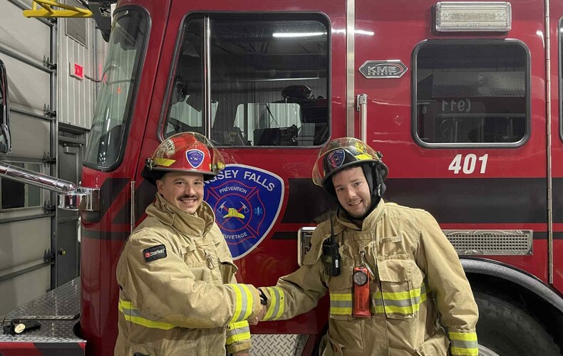 Un retour au sein du Service incendie : bienvenue à M. Enrick Poirier!